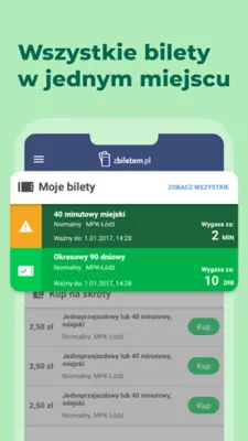 zBiletem bilety mpk, ztm, mzk android App screenshot 4